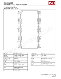 IS43R32800D-5BI數據表 頁面 6