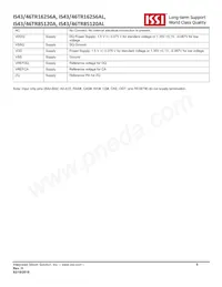 IS43TR85120AL-15HBL-TR Datasheet Pagina 5