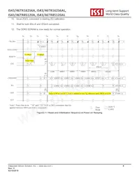 IS43TR85120AL-15HBL-TR Datasheet Pagina 8