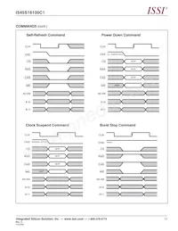IS45S16100C1-7BLA1-TR Datenblatt Seite 11