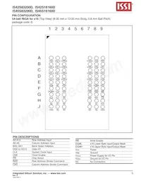 IS45S16160D-7TLA2-TR Datenblatt Seite 5