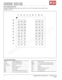 IS45S16160G-7CTLA2 Datasheet Pagina 6