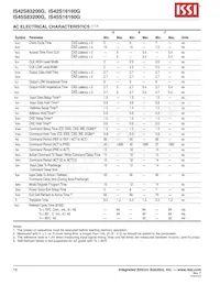 IS45S16160G-7CTLA2 Datenblatt Seite 18