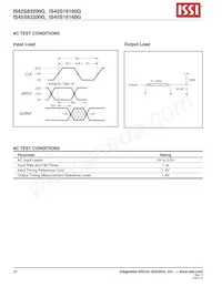 IS45S16160G-7CTLA2 Datasheet Pagina 20