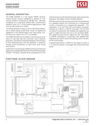 IS45S16400F-7BLA2-TR Datasheet Page 2