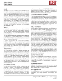 IS45S16400F-7BLA2-TR Datasheet Page 6