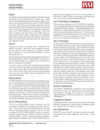 IS45S16400J-6TLA2-TR Datasheet Pagina 7