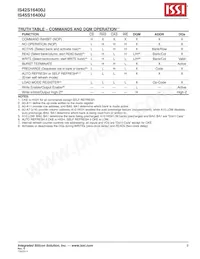 IS45S16400J-6TLA2-TR Datasheet Pagina 9