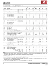 IS45S16400J-6TLA2-TR Datasheet Pagina 16