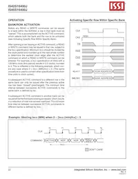 IS45S16400J-6TLA2-TR Datenblatt Seite 22