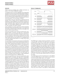 IS45S16400J-6TLA2-TR Datasheet Pagina 23