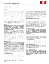 IS45S16800E-7TLA2-TR Datasheet Pagina 7