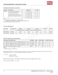 IS46DR16320E-3DBLA2 Datasheet Page 8