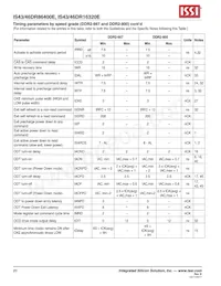 IS46DR16320E-3DBLA2 Datenblatt Seite 20