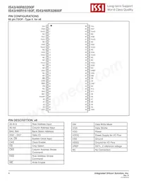 IS46R16160F-6BLA2 Datasheet Pagina 4