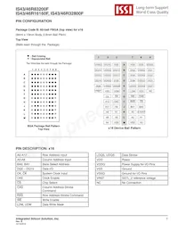 IS46R16160F-6BLA2 Datasheet Pagina 7