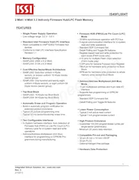 IS49FL004T-33VCE Datasheet Copertura