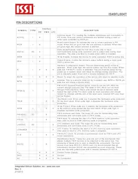 IS49FL004T-33VCE Datasheet Pagina 5