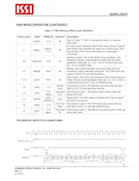 IS49FL004T-33VCE Datenblatt Seite 14