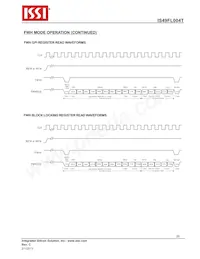 IS49FL004T-33VCE Datasheet Pagina 20