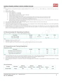 IS49NLC96400-33BLI Datasheet Pagina 8