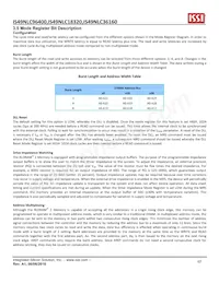 IS49NLC96400-33BLI Datasheet Pagina 17