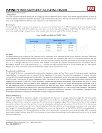 IS49NLS18160-33WBLI Datenblatt Seite 17