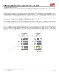 IS49NLS18160-33WBLI Datasheet Page 19