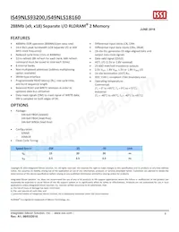 IS49NLS93200-33BLI Datasheet Copertura