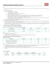 IS49NLS93200-33BLI Datasheet Pagina 7