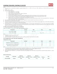 IS49NLS96400-33BLI Datasheet Pagina 7