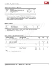 IS61C1024AL-12TI-TR Datasheet Pagina 3