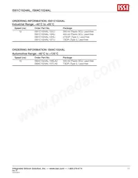 IS61C1024AL-12TI-TR Datasheet Page 11