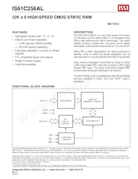 IS61C256AL-12TLI-TR Datenblatt Cover