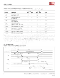 IS61C256AL-12TLI-TR Datasheet Pagina 6