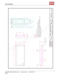 IS61C256AL-12TLI-TR Datenblatt Seite 11