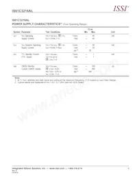 IS61C3216AL-12KLI Datenblatt Seite 5