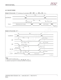 IS61C3216AL-12KLI Datasheet Pagina 7