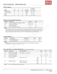 IS61C5128AS-25HLI Datenblatt Seite 4