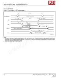 IS61C5128AS-25HLI Datenblatt Seite 10