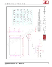 IS61C5128AS-25HLI Datasheet Pagina 15