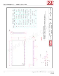 IS61C5128AS-25HLI數據表 頁面 16