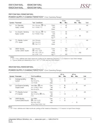 IS61C6416AL-12TI-TR Datenblatt Seite 5