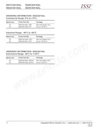 IS61C6416AL-12TI-TR Datenblatt Seite 14