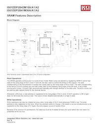 IS61DDP2B42M18A-400M3L Datasheet Page 4