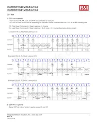 IS61DDP2B42M18A-400M3L Datasheet Page 7