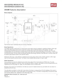 IS61DDPB251236A-400M3L Datasheet Pagina 4