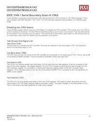 IS61DDPB44M18A-400M3L Datasheet Pagina 22