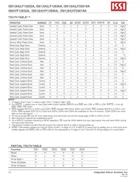 IS61LF12836A-7.5B2I-TR Datenblatt Seite 10