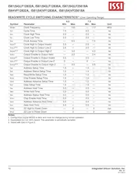 IS61LF12836A-7.5B2I-TR Datenblatt Seite 16